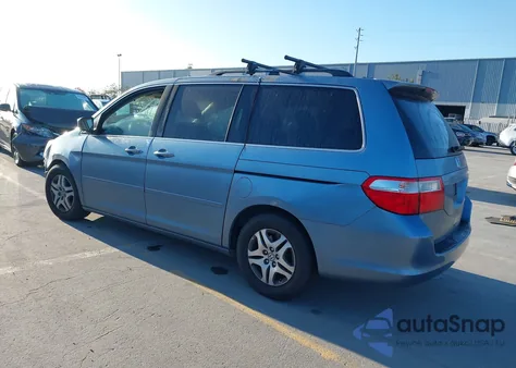 2005 Honda Odyssey Ex-L from USA, damaged, VIN 5FNRL38735B074345